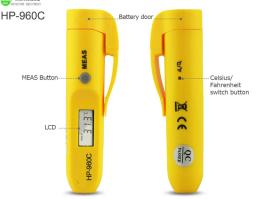 Thermometer laser fluke