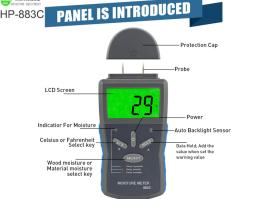 Digital humidity meter