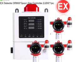 Combustible gas detector suit