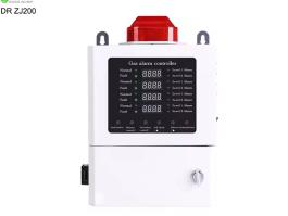 Gas Control Panel 1-4 Channel Combustible Toxic Gas Controller with Rs485 Signal Output