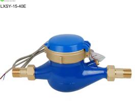 Wired remote water meter