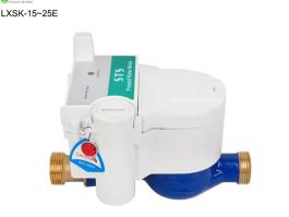 IC card gprs split keypad sts prepaid water flow meter