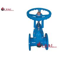 Rising Stem Gate Valve, Ductile Iron, Flange End, Soft Sealed, for Oil, Steam, and Water Applications