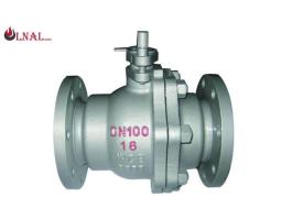 Full Bore Manual Ball Valve, WCB Body, Flange Ends, PN10/16, for Water, Oil, and Gas