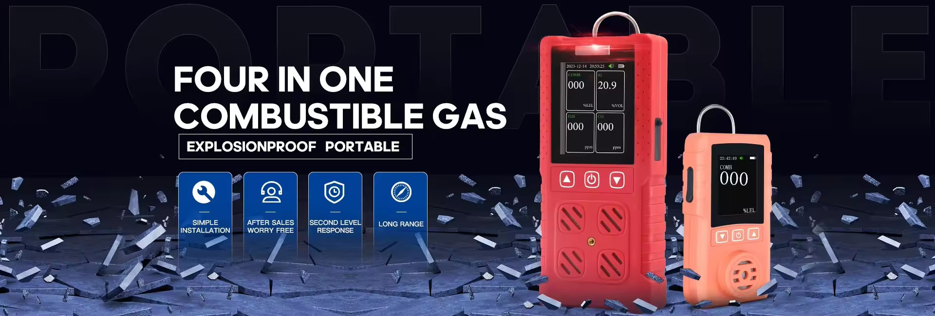 portable gas detector