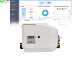 Ultrasonic water flow meter