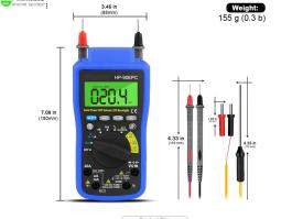 Multimeter with capacitance