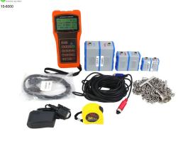 Portable ultrasonic flow meter