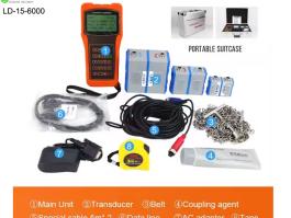 Handheld portable ultrasonic flowmeter