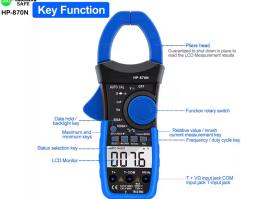 Auto Range Multimetro Digital Clamp Meter Multimeter