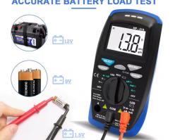 Digital Multimeter with 2000 Count LCD Display Compact and Stable  